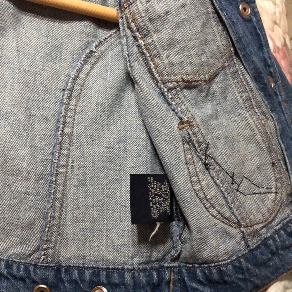 Squeeze Girls gorgeous GUC Jean jacket size L(6) - Picture 8 of 8